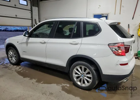 2017 BMW X3 xDrive28I from USA, damaged, VIN 5UXWX9C53H0D95676